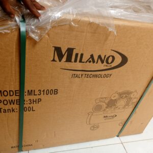 Milano 100l compressor italy technology with 3hp
