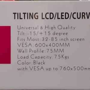 Tilting lcd/led/curved tv wall mount