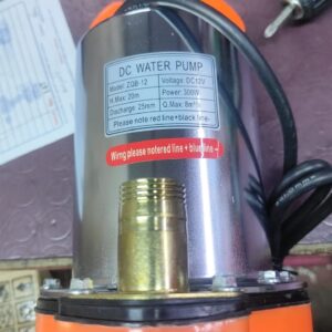 Dc sibmersible battery pump