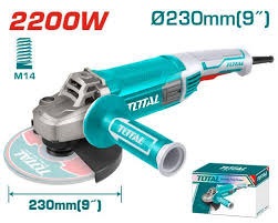 total 2200w angle grinder